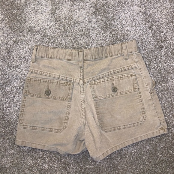 Abercrombie & Fitch Tan Denim Shorts size 4 - Picture 5 of 6